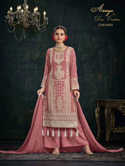 Aanaya Vol 164 By Dani Creation Designer Partywear Salwar Kameez Collection